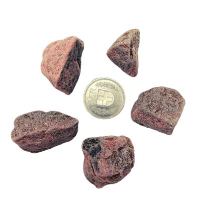 Rhodonite brute - 50 gr