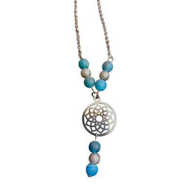 Collier - Apatite mat
