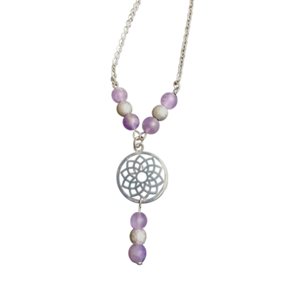 Collier - Améthyste matte
