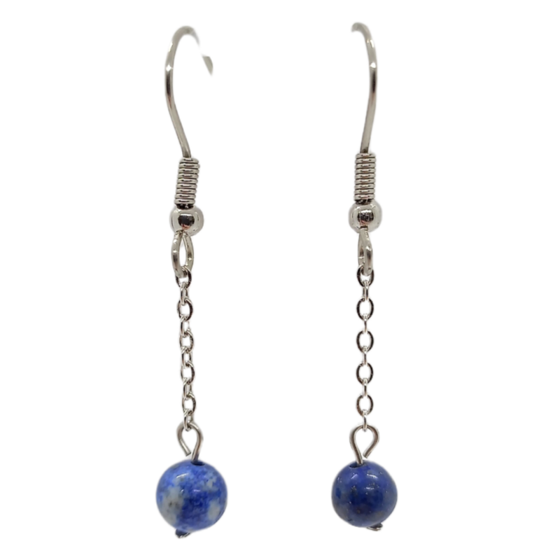 Boucles d&#39;oreilles - Lapis-Lazuli