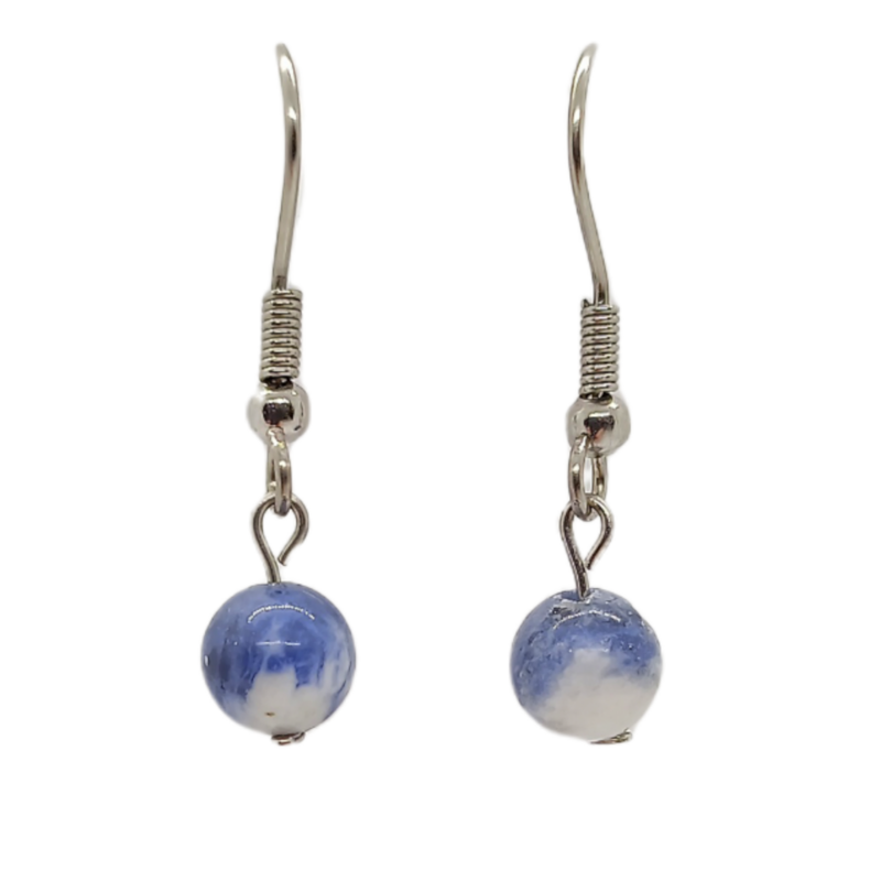 Boucles d&#39;oreilles - Sodalite