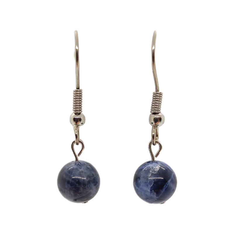 Boucles d&#39;oreilles - Sodalite