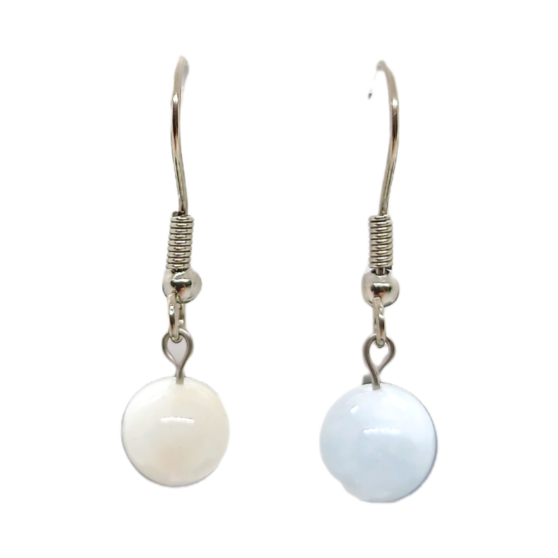 Boucles d&#39;oreilles - Aigue-Marine