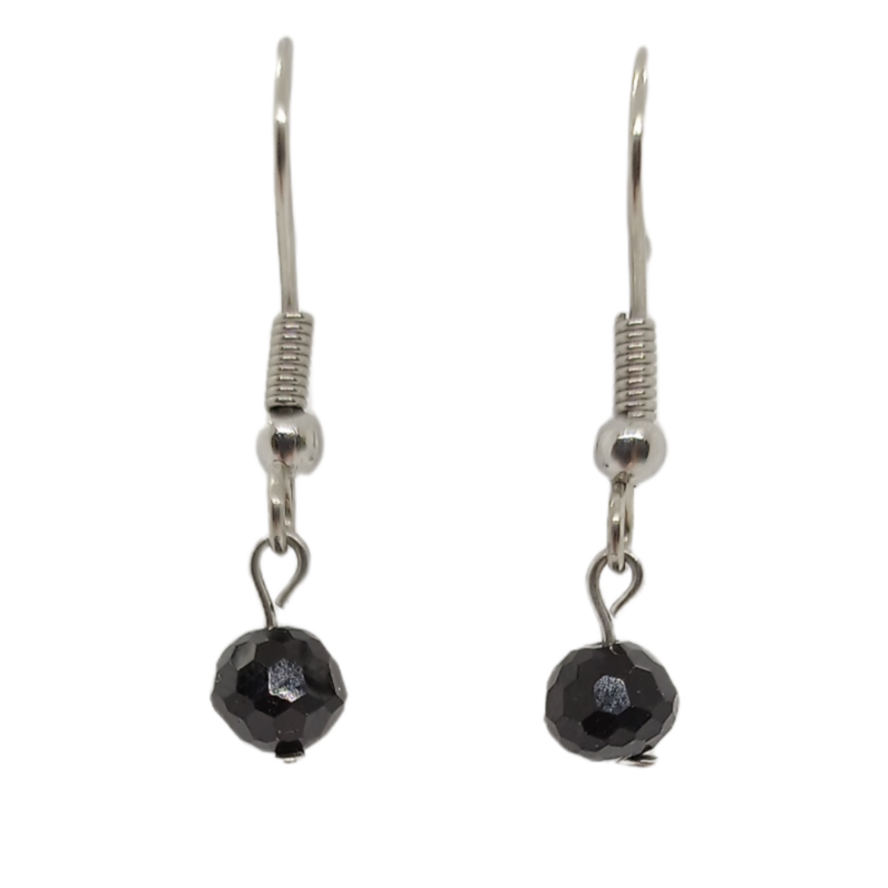 Boucles d&#39;oreilles - Tourmaline facettée