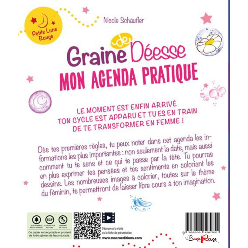 Graine de déesse - Mon agenda pratique