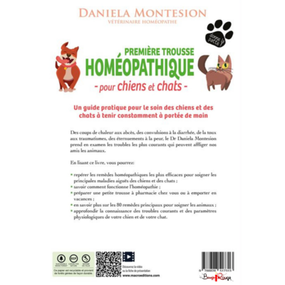 Première trousse homéopathique pour chiens et chats