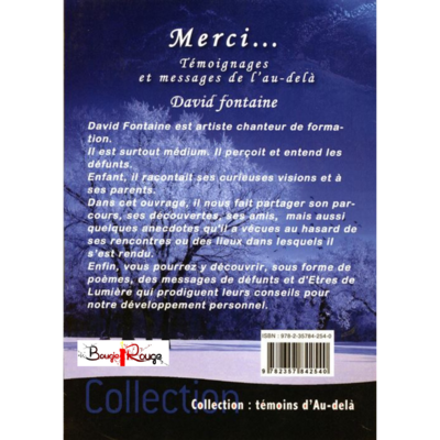 Merci... Témoignages et messages de l'au-delà