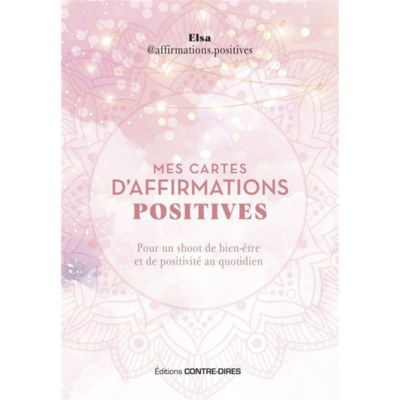 Mes carte d&#39;affirmation positives
