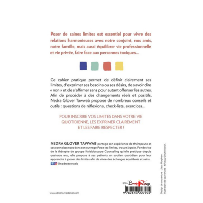 Cahier d'exercices - Pose tes limites, trouve la paix