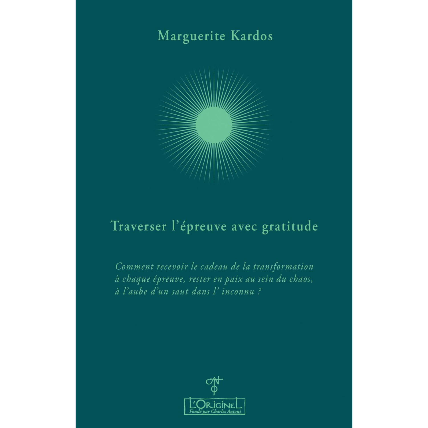 Traverser l&#39;épreuve avec gratitude