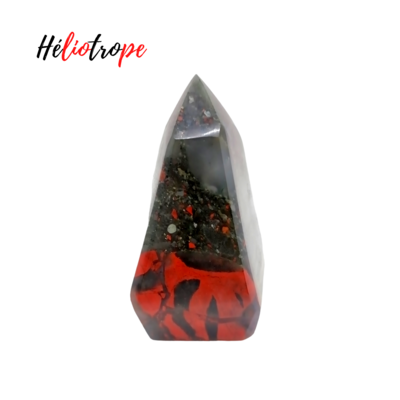 Héliotrope - Jaspe sanguin - 464gr