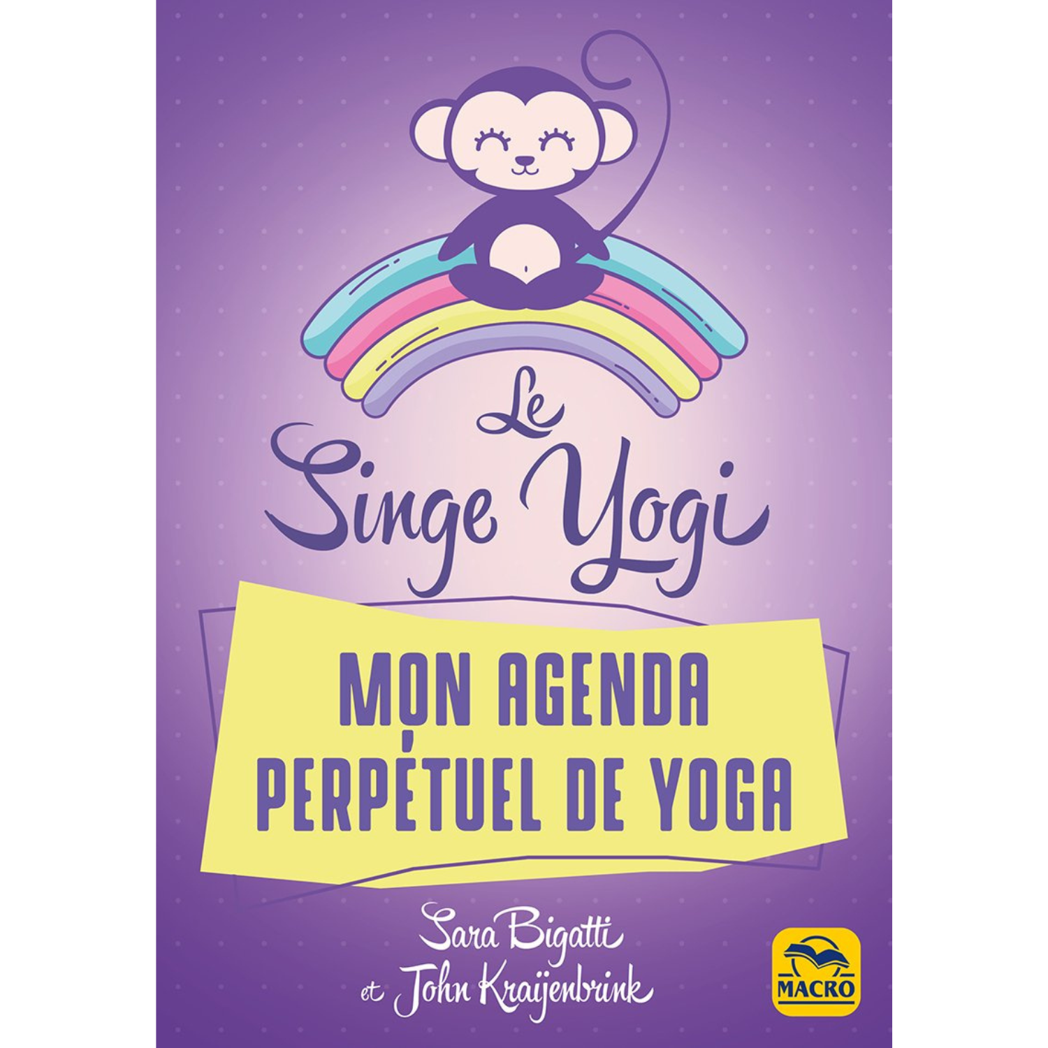 Le singe Yogi - Mon agenda perpétuel de yoga