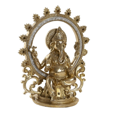 Figurine Ganesh doré