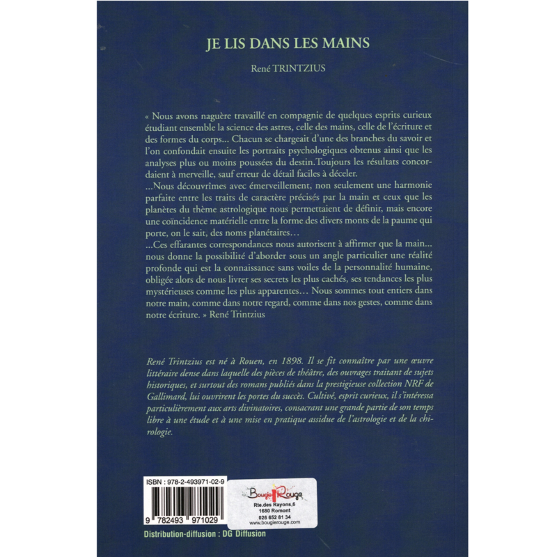Je lis dans les mains
