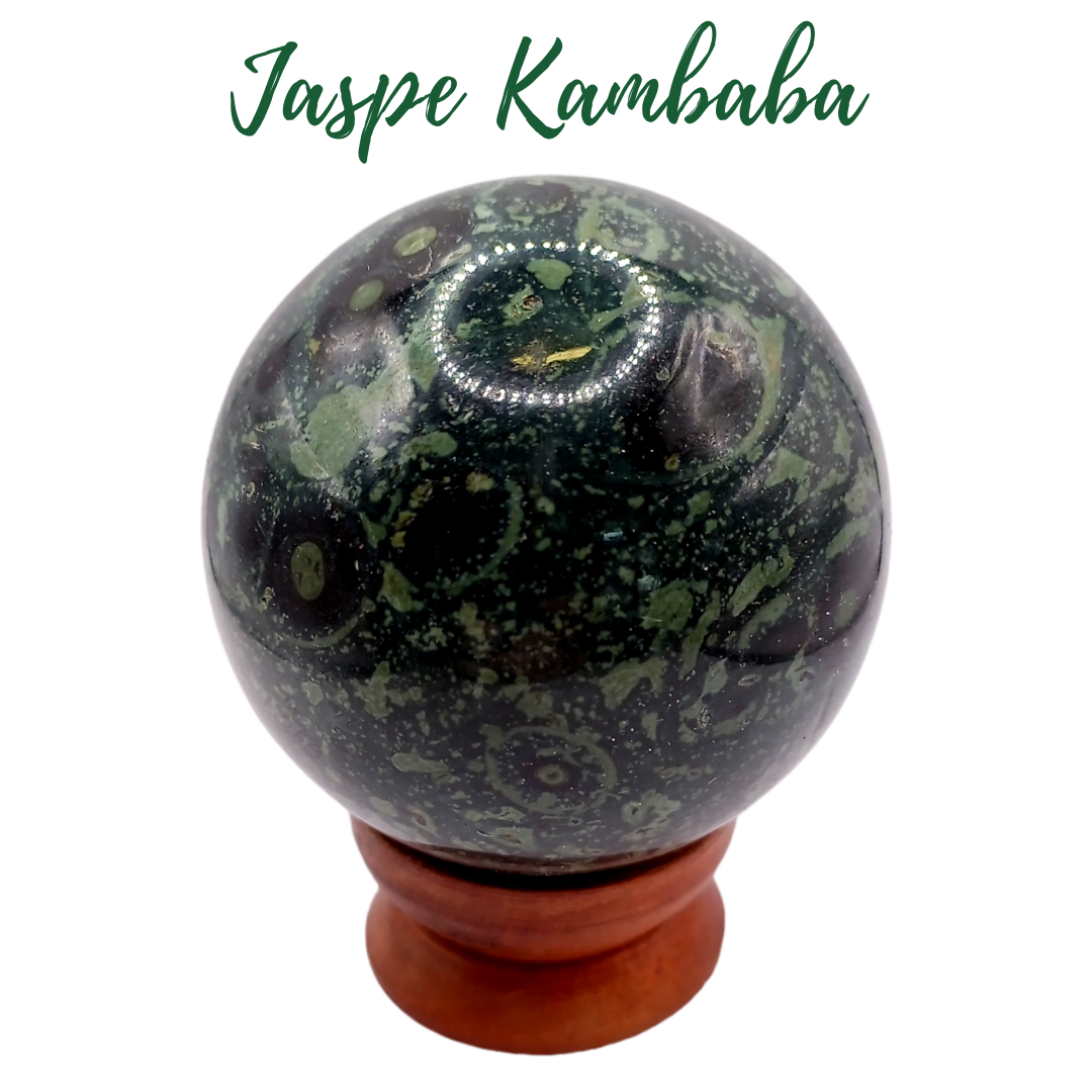 Sphère de Jaspe Kambaba - 483gr