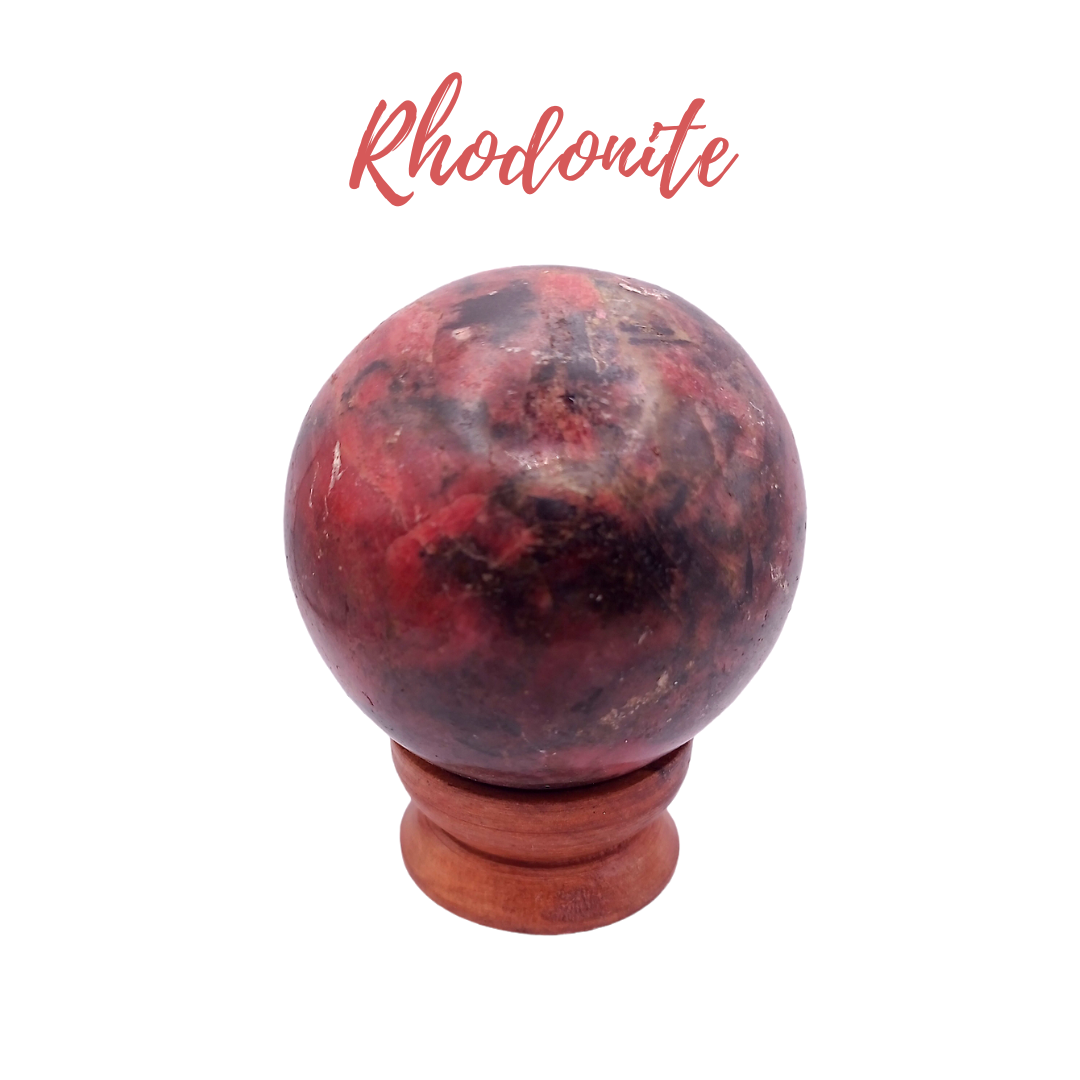Sphère de Rhodonite - 641gr