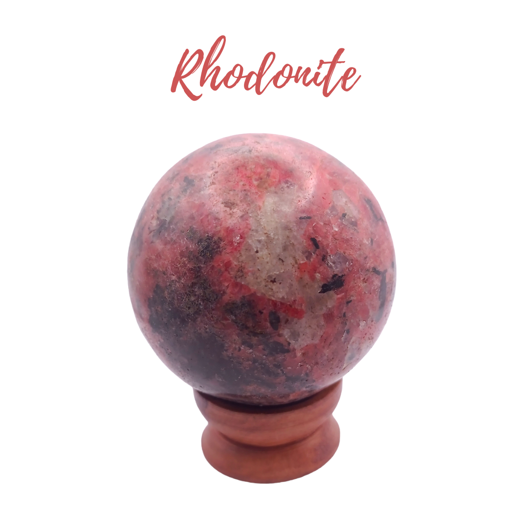 Sphère de Rhodonite