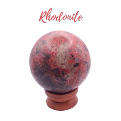 Sphère de Rhodonite - 641gr