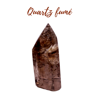 Pointe de Quartz fumé - 200gr