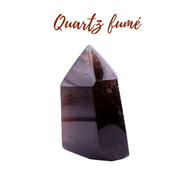 Pointe de Quartz fumé