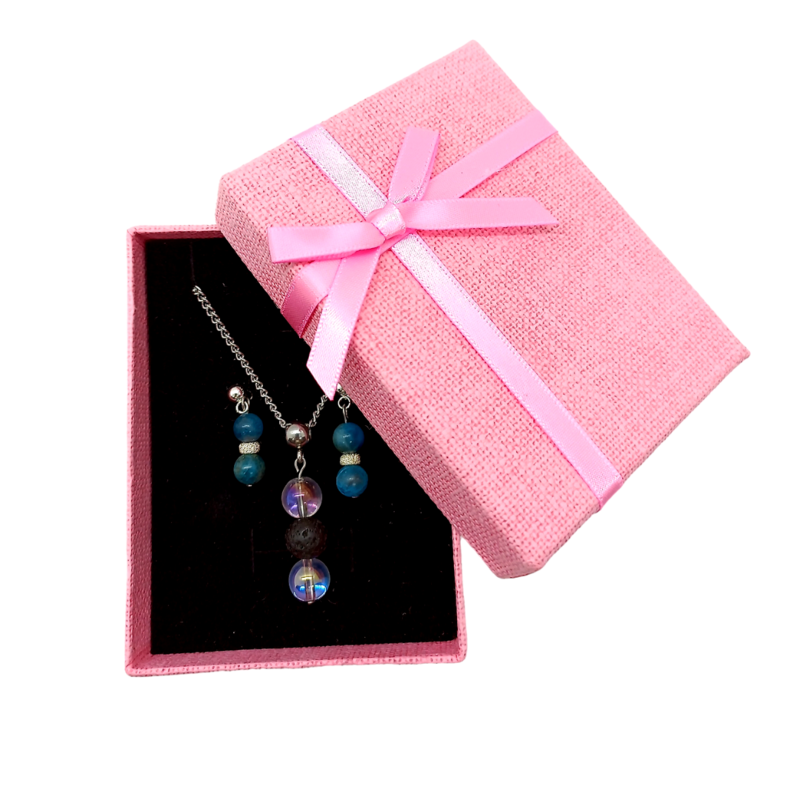 Coffret cadeau - Glamour bleuté