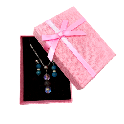 Coffret cadeau - Glamour bleuté
