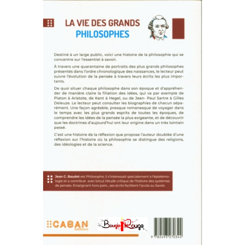 La vie des grands philosophes