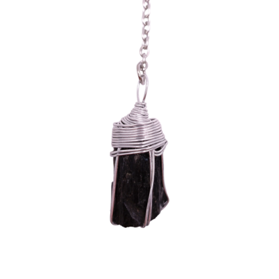 Pendule - Tourmaline noire brute