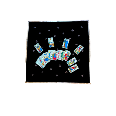 Tapis de tirage - signes astrologiques
