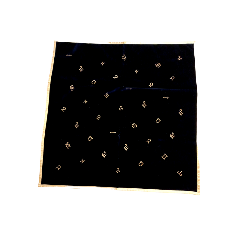 Tapis de tirage - signes astrologiques