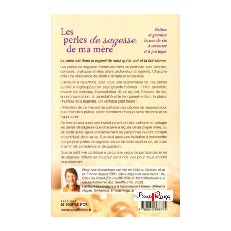 Les perles de sagesse de ma mère