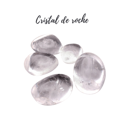 Galets de Cristal de roche