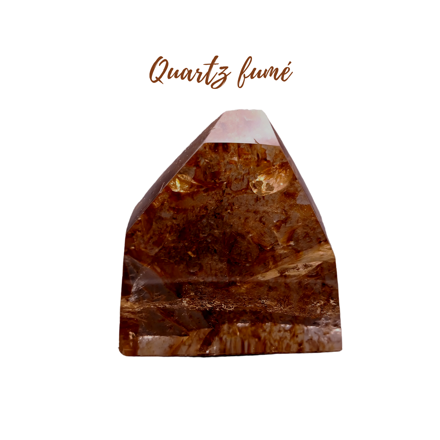 Monolithe de Quartz fumé