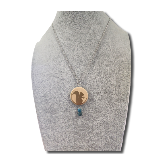 Collier Écureuil personnalisable