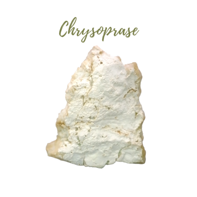 Chrysoprase brute