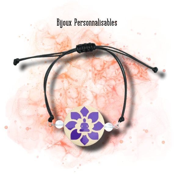Bracelet Bouddha personnalisable