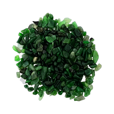Petits cristaux de Jade Nephrite - Sachet 50 gr