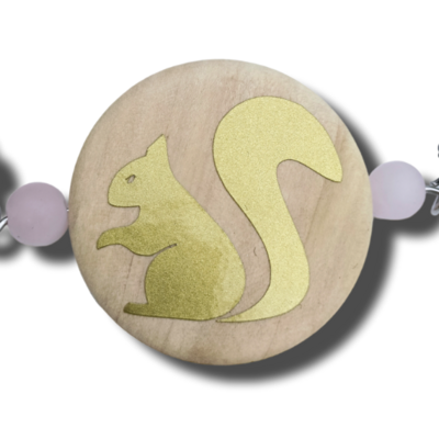 Bracelet Écureuil personnalisable