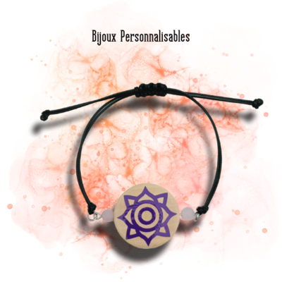 Bracelet Fleur personnalisable