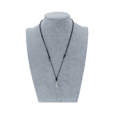 Collier Ange et perles de Cristal de roche