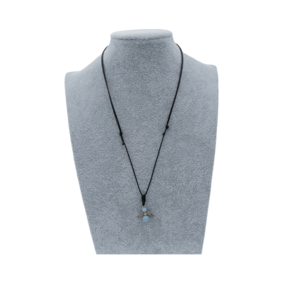 Collier Ange et perles d'Angélite