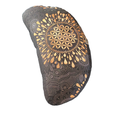 Coussin de méditation demi-lune
