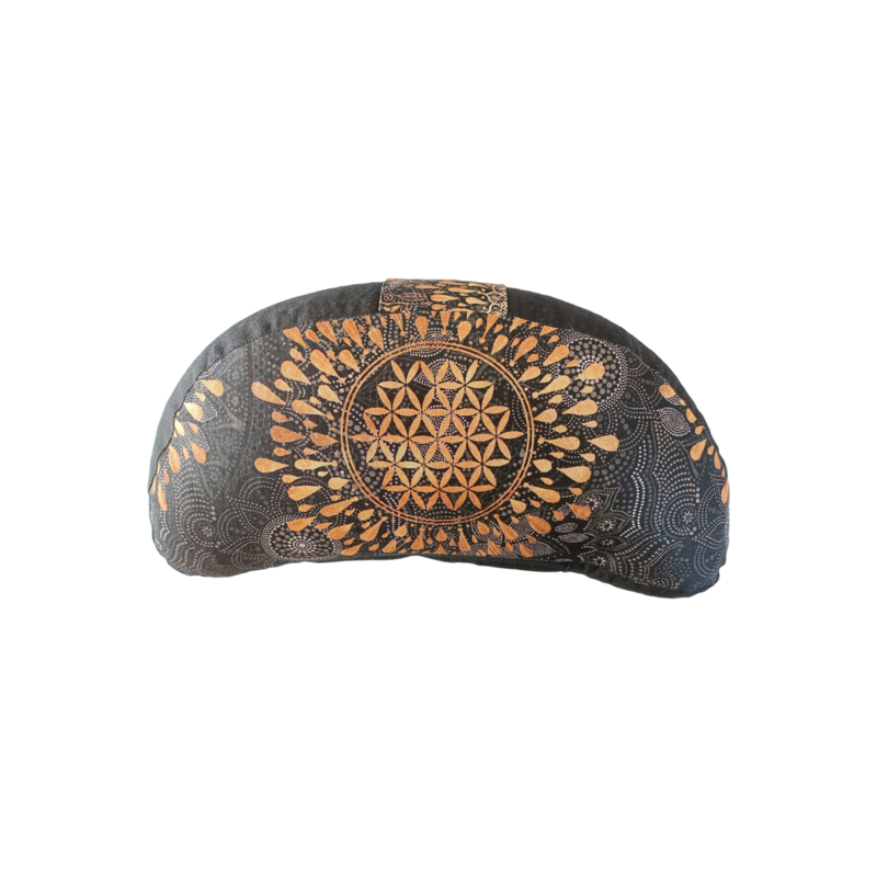 Coussin de méditation demi-lune