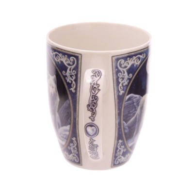 Mug en porcelaine Lisa Parker - Loups guerriers de l'hiver