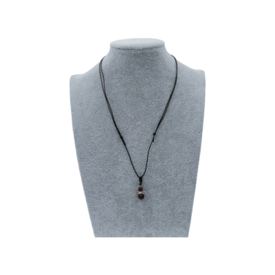 Collier Ange et perles d'Oeil-de-taureau