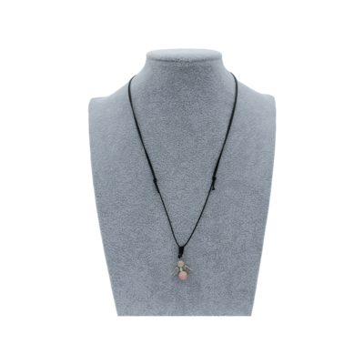 Collier Ange et perles de Pierre de soleil