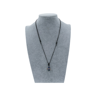 Collier Ange et perles de Lapis lazuli