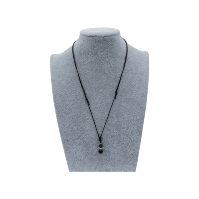 Collier Ange et perles d'Oeil-de-faucon