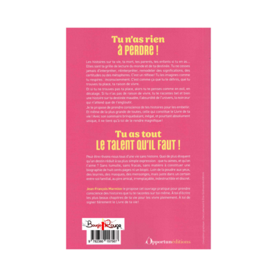 C'est à toi d'écrire ta propre histoire !