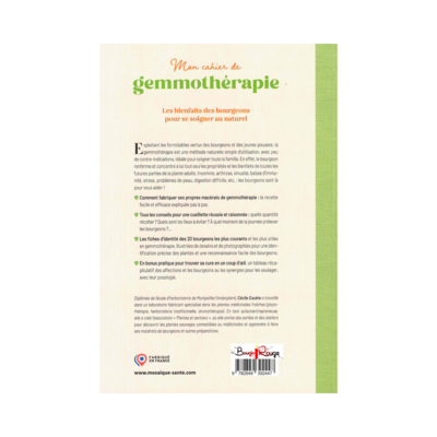 Mon cahier de gemmothérapie